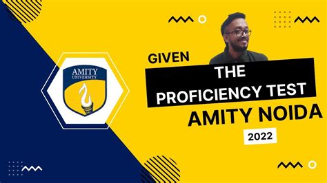 amity proficiency test